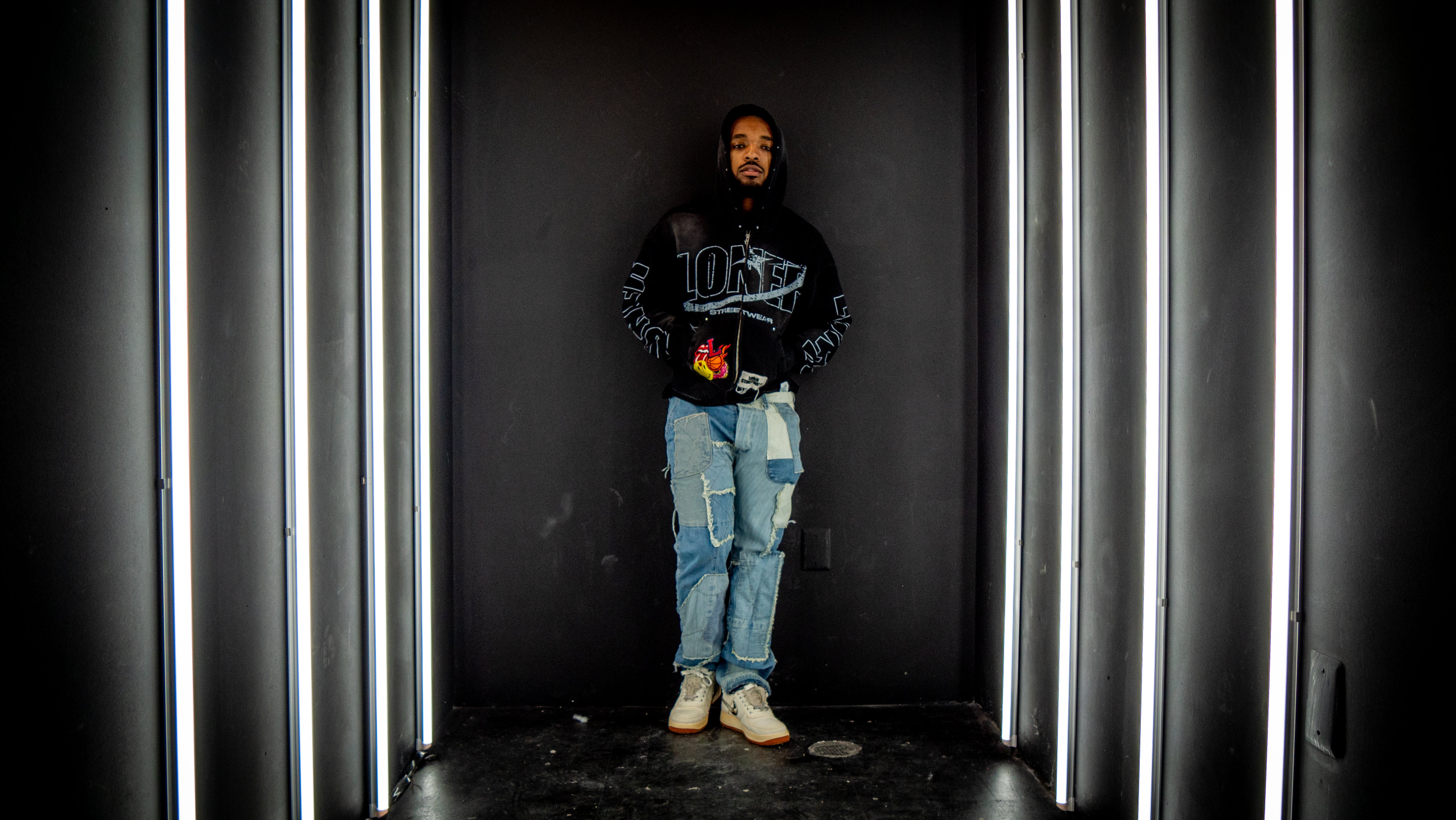 "Loner" Zip Up