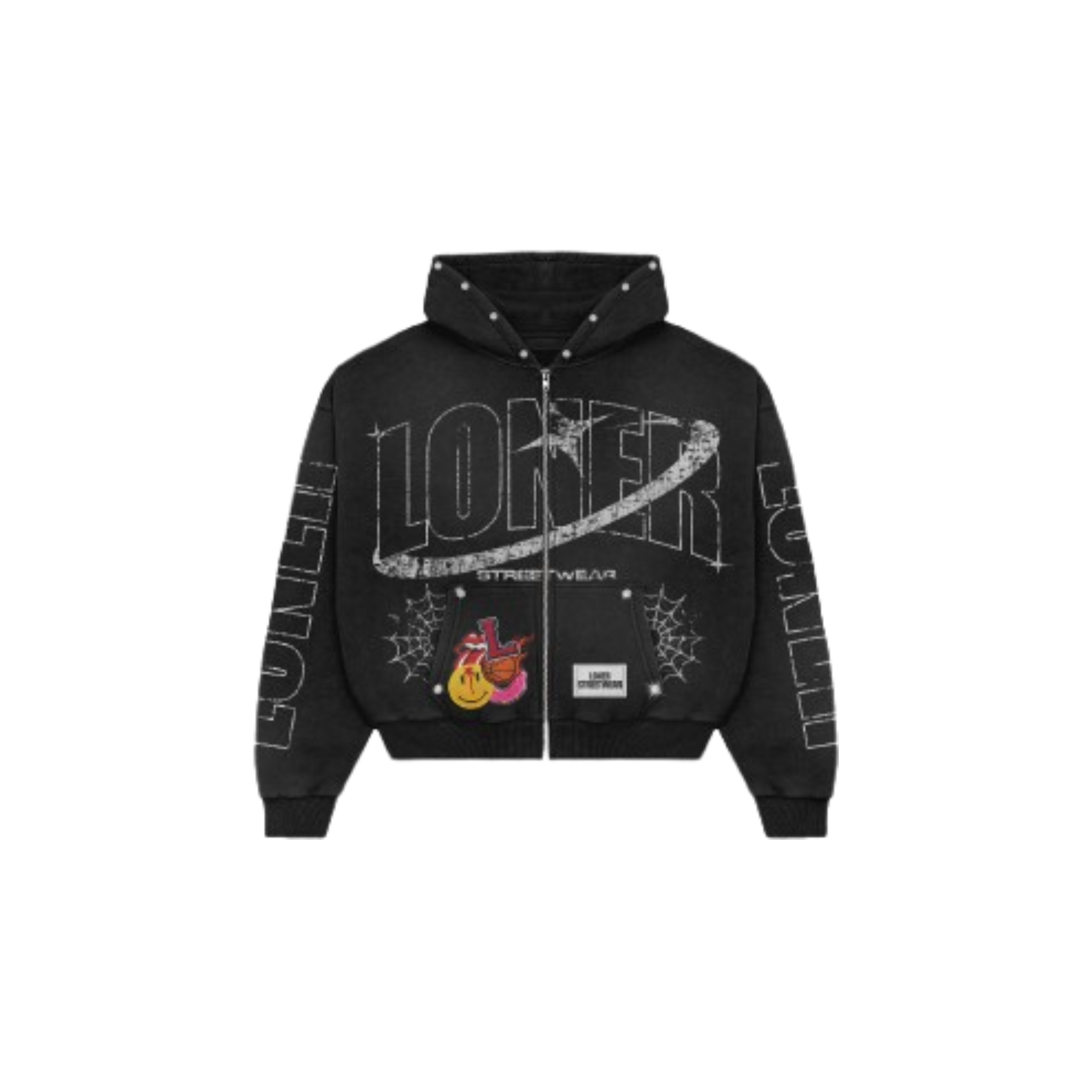 "Loner" Zip Up